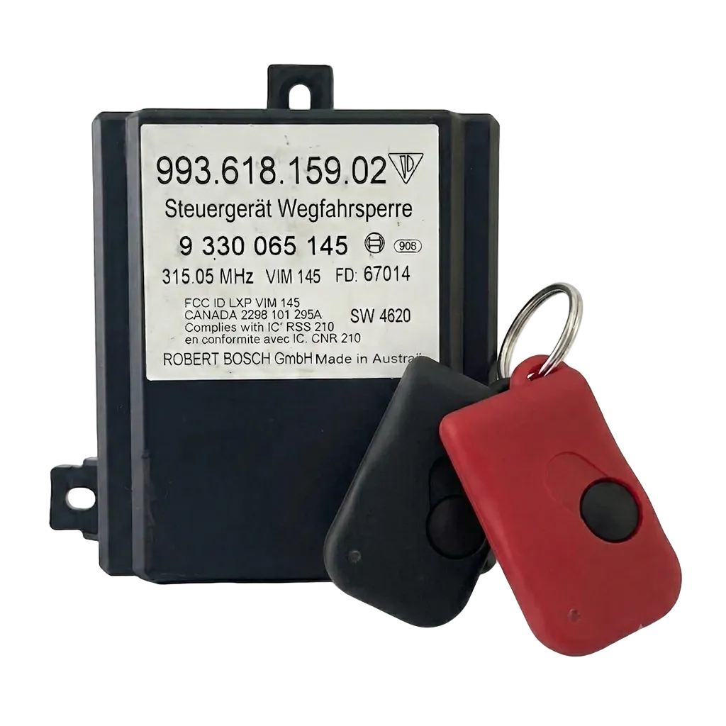 Wegfahrsperre Umbau/Generalüberholung auf EU Frequenz 434MHz Porsche 993